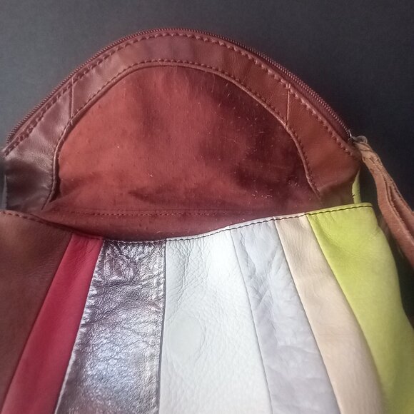 cool Vintage  THE SAK  leather patchwork purse - Picture 3 of 8